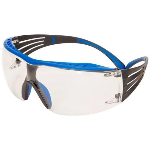 Occhiali Di Protezione Incl. Protezione Antiappannante Securefit Blu, Grigio - Foto 1