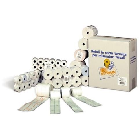 CF10 Carta per Registratori di Casa con Dimensioni 60 X 25000 mm Confezione da 10 Rotoli - Foto 1