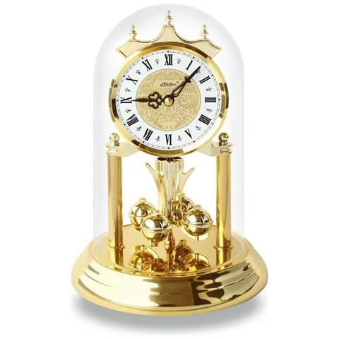 Orologio Da Tavolo Seiko Boutique QHE109G - Quadrante Oro E Bianco, Quarzo, Allarme - Foto 2