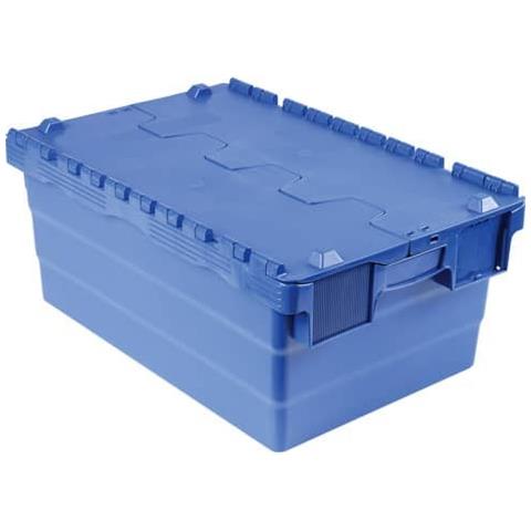 Cassa Impilabile 600x400x250 Mm Blu Dsw5527 - Foto 1