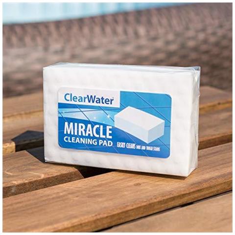 Clearwater Ch0025 Miracolo Delleraser Della Spugna Pad Per Piscina E Trattamenti Spa (adatto Per Lay-z-spa Products)  - Foto 2