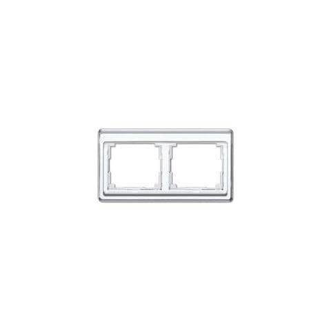 Sl 5820 Ww Bianco Placca Per Interruttori E Coperchio Per Presa - Foto 1