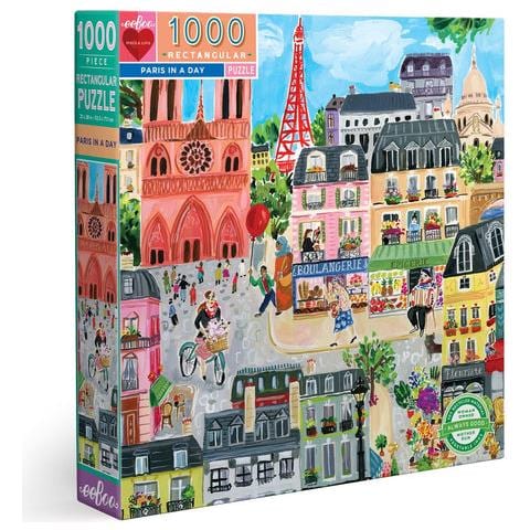 Paris In A Day Block-puzzle 1000 Stck (e) Kunst (epztpd2) - Foto 1