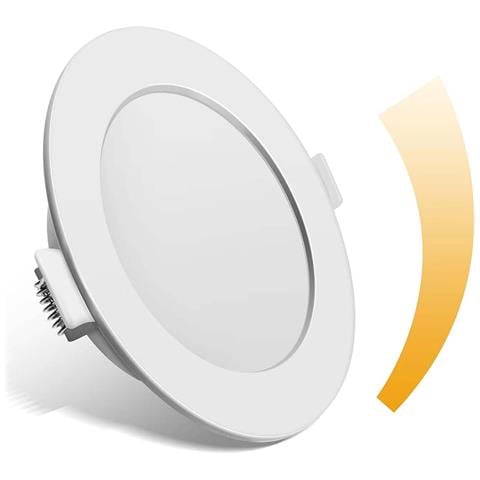 Faretto Da Incasso Led Luce Bianca Calda 3000k Non Dimmerabile 220v 6w Td-601 - Foto 1