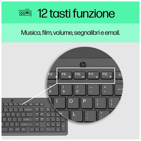 Tastiera Cablato 0196548244133 (Layout QWERTY) Colore Nero - Foto 2