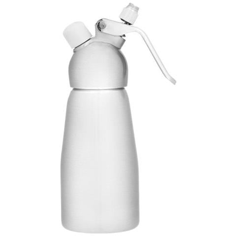 Montalatte Sifone Professionale In Alluminio 500 Ml Schiuma Per Panna Montata - Foto 4