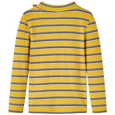 Maglietta Da Bambina A Maniche Lunghe Ocra 104 - Foto 2