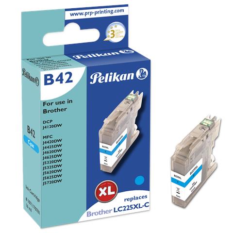 B42 Cyan cartuccia d'inchiostro 1 pz Compatibile Resa elevata (XL) Ciano - Foto 1