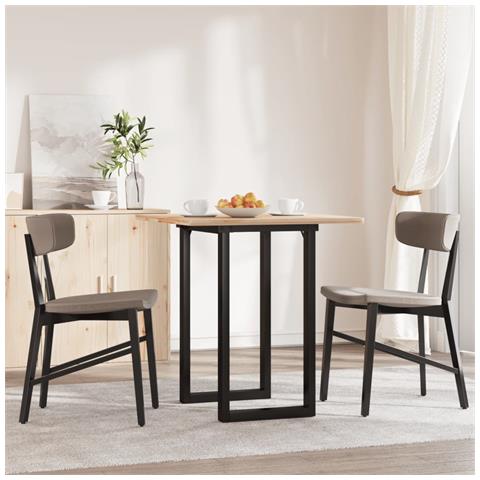 Telaio Gambe A O Per Tavolo Da Pranzo 60x40x73 Cm In Ghisa - Foto 1