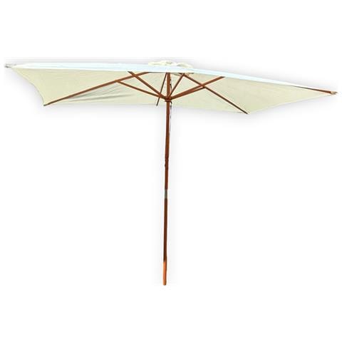 Ombrellone Rettangolare 2x3 Mt Da Giardino Con Palo Centrale In Legno E Air Vent River - Foto 1