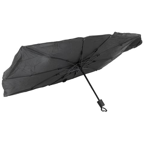 Parasole A Ombrello Per Autovetture -facile Da Utilizzare - Tessuto Argento Isolante - Foto 8