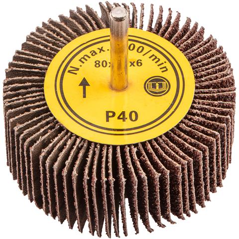 Ruota Lamellare Montata, 80 X 30 Mm, K40 - Foto 1