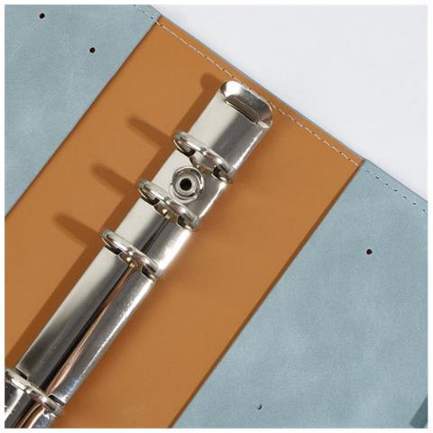 Set Di Raccoglitori Economici A6 Con Buste Per Contanti, Raccoglitore A 6 Anelli Per Risparmiare Denaro, Etichette Colorate, Organizer Per Contanti Per Viaggi E Diario Black - Foto 2