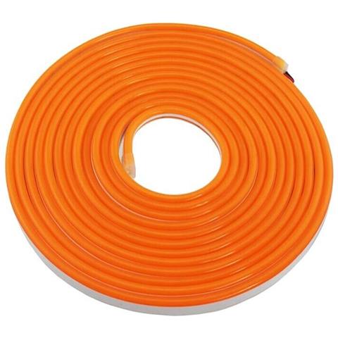 Striscia Led Arancione Per Disegni Scritte Luminose Strip Flessibile 5 Mt Ip65 - Foto 1