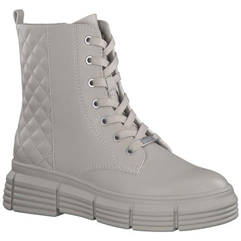 Ivory Casual Closed Booties Stivaletti Sintetico E Tessile Scarpe Donna Beige Eu 40, 5-25202-41 131 - Foto 1