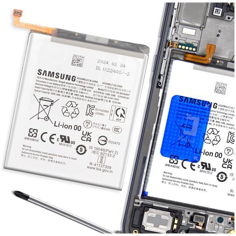 Batteria Galaxy A35 5g Pacchetto Servizio 5000 Mah, Bianco - Foto 2