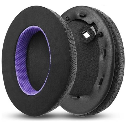 Cuscinetti Auricolari Di Ricambio Per Cuffie Sony Wh-1000xm4 - Nero/viola - Foto 2