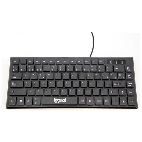 IGG317082 tastiera Ufficio USB QWERTY Nero - Foto 1