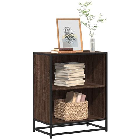 Libreria Rovere Marrone 60x35x76 Cm In Legno Multistrato - Foto 1