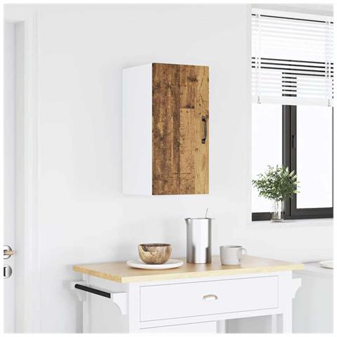 Pensile Da Cucina Kalmar Legno Vecchio In Legno Multistrato - Foto 1