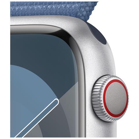Watch Series 9 45 mm Digitale 396 x 484 Pixel Touch screen 4G Argento Wi-Fi GPS (satellitare) - Foto 2