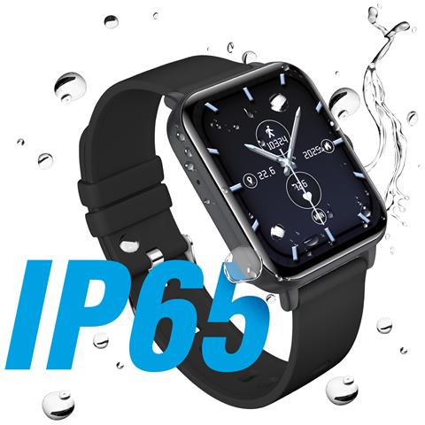 Smartwatch Impermeabile Ip65 Con Lunga Autonomia, Nero - Foto 2