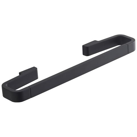Portasalviette 35 Cm Da Muro In Ottone E Cromall A821-30 Serie Samoa Nero Matt - Foto 1
