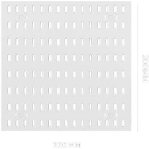 Mensola Per Pannello Forato 30x30cm - Soluzione Di Stoccaggio Senza Fori - Foto 1