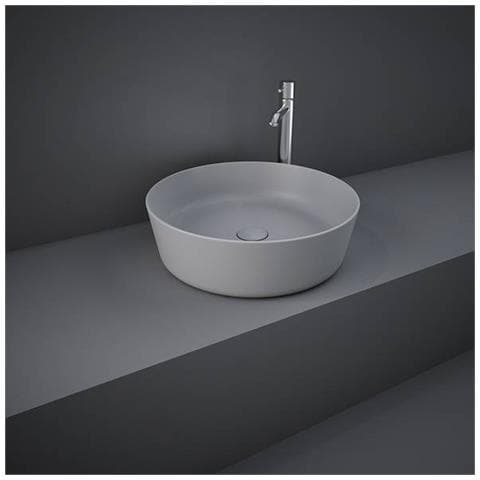 Lavabo Da Appoggio Tondo Feeling Grigio Matt - Foto 1