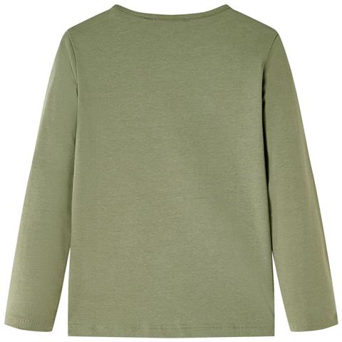 Maglietta per Bambini a Maniche Lunghe Cachi 140 - Foto 2