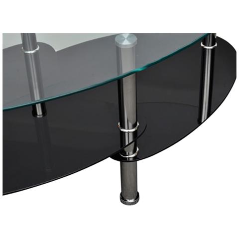 Tavolino Da Salotto Con Design Esclusivo Nero - Foto 2