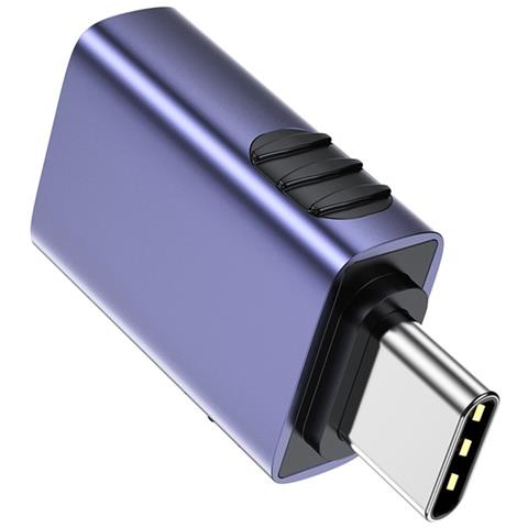 Adattatore Otg Da Type-c A Usb - Convertitore Ad Alta Velocità 10gbps Per Telefoni E Computer Purple+grey - Foto 2