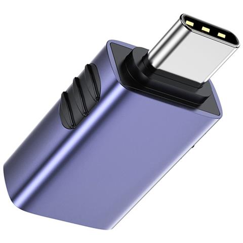 Adattatore Otg Da Type-c A Usb - Convertitore Ad Alta Velocità 10gbps Per Telefoni E Computer Purple+grey - Foto 4