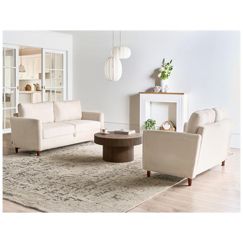 Set Da Salotto 5 Posti Mare Bouclé Beige - Foto 1