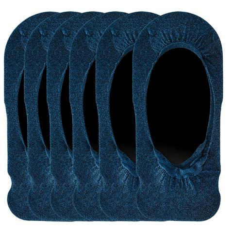Pack-6 Salvapiedi In Cotone Antiscivolo D08xq Da Donna, Design Comodo E Pratico Per L'uso Quotidiano - Foto 1