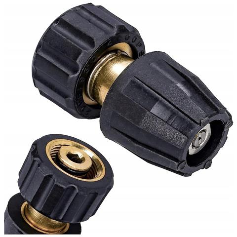 Mini Lancia Con Ugello Piatto 10 Cm - Compatibile Con Idropulitrici Kärcher Hd /hds | Pressione Max 350 Bar | Filettatura M22 Interna - Foto 1