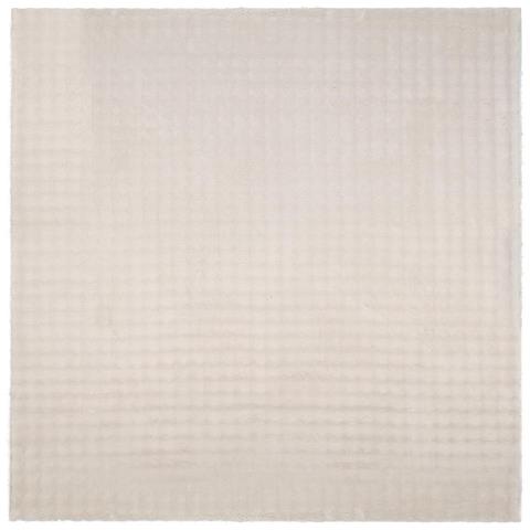 Tappeti per area Quadrato HUARTE Beige 120 x 120 cm Poliestere - Foto 1