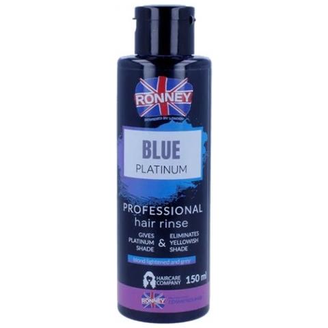 Soluzione Di Risciacquo Per Capelli Biondi Blue Platinum 150 Ml, Professional - Foto 1