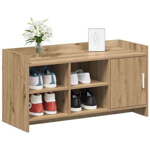 Mobile per scarpe Rovere Artigianale 100 x 39,5 x 51 cm - Foto 2