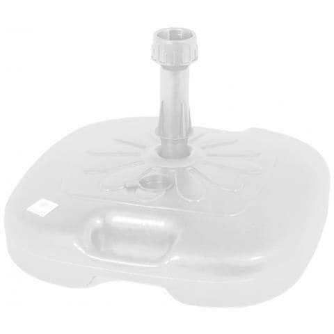 Base per ombrellone in plastica, con maniglie e raccordo, capacita' lt 16 - Foto 3