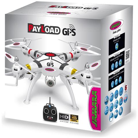 Jamara Payload Gps Altitude 4 Rotori 2700 Mah Bianco - Foto 6