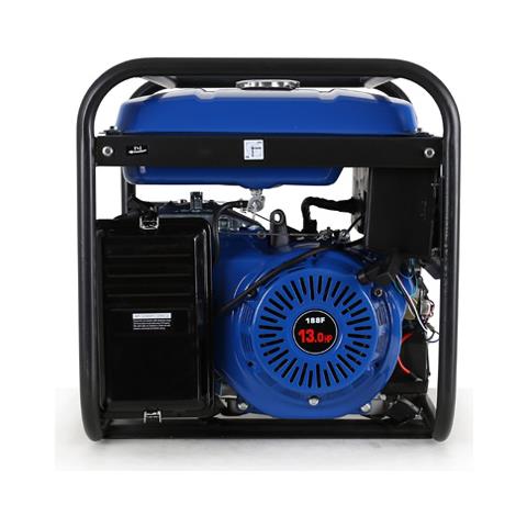 5500 W Generatore Di Corrente (13 Cv Motore A Benzina A 4 Tempi, Trifase, 1x 400v, 3x 230v, 1x 12v, Regolatore Di Volt Automatico (avr), Protezione Da Mancanza Olio, Voltometro)  - Foto 7