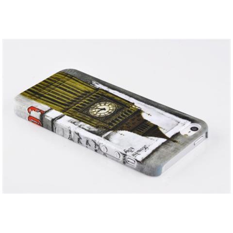 Custodia Compatibile Con Apple Iphone 5 / Iphone 5s / Iphone Se Con Stampa London - Big Ben - Hard Case Coperchio Protettivo Con Design Alla Moda - Foto 2