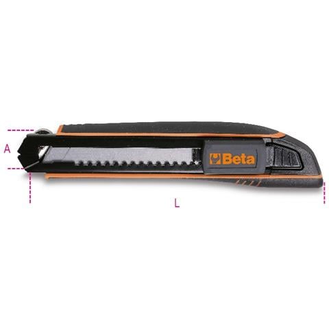 017710100 1771hd Cutter Lama A Spezzare Hd 18mm + 6 Lame - Foto 1