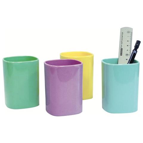 Portapenne Classic Colori Pastello Assortiti* 65 X 65 X H. 95 Mm Keepcolour - Foto 1