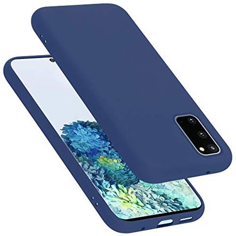 Custodia Compatibile Con Samsung Galaxy S20 6.2 In Liquid Blu - Coperchio Protettivo In Silicone Tpu Flessibile - Foto 1