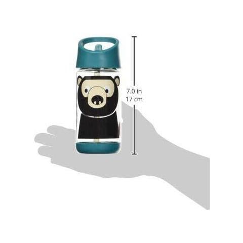 3 Germogli Bottiglia Di Acqua - Bambini Piccola Fuoriuscita 12 Once Proof. Bottiglia Di Plastica Getto Dacqua - Foto 2