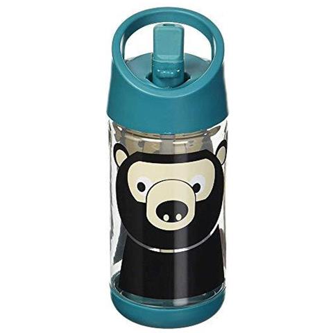 3 Germogli Bottiglia Di Acqua - Bambini Piccola Fuoriuscita 12 Once Proof. Bottiglia Di Plastica Getto Dacqua - Foto 4