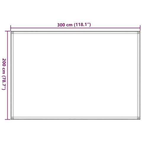 Tappeto Da Tenda 200x300 Cm Nero - Foto 7