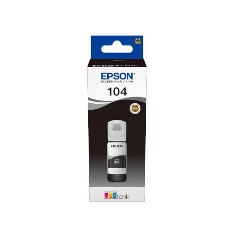 104 EcoTank 65ml Nero inchiostro per stampa e disegno - Foto 1